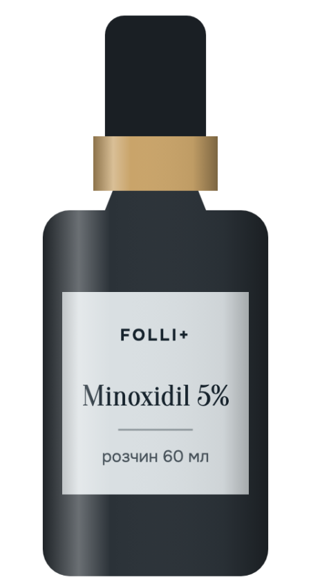 Folli+, Міноксидил 5% розчин